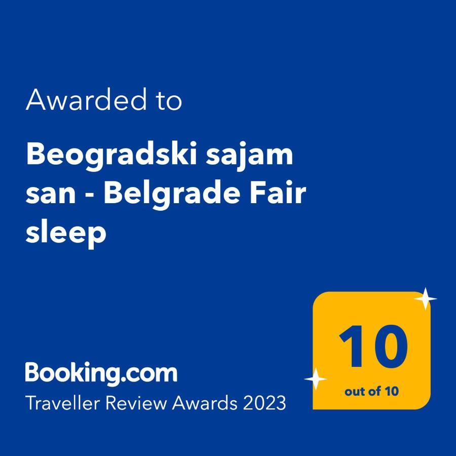 Beogradski Sajam San - Belgrade Fair Sleep Buitenkant foto